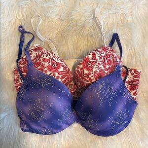 Victoria’s Secret & Lucky Brand Bra Bundle 34C